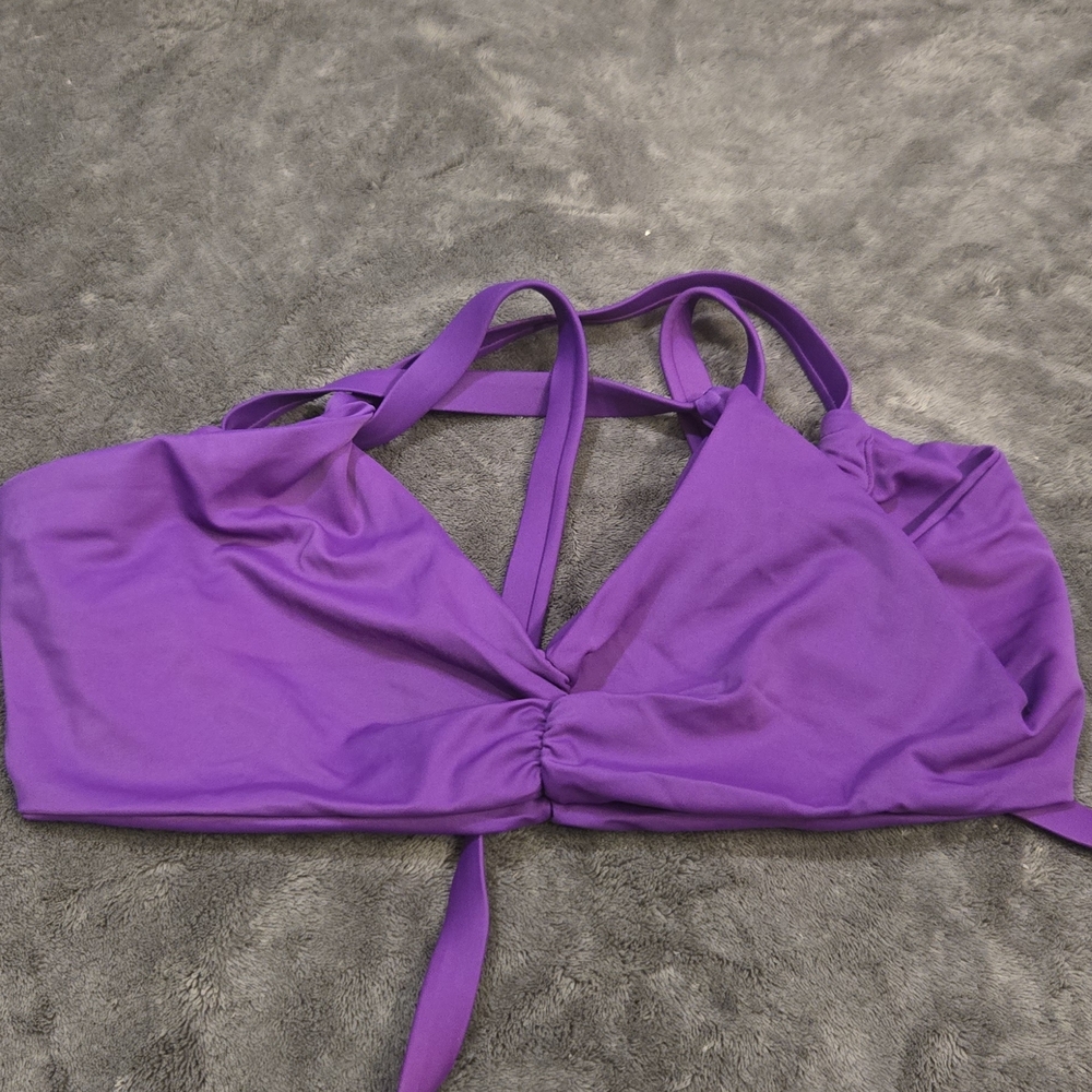 Fused Hawaii Vibrant Purple Women's Bikini Top